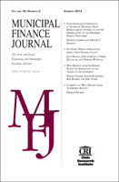 Municipal Finance Journal